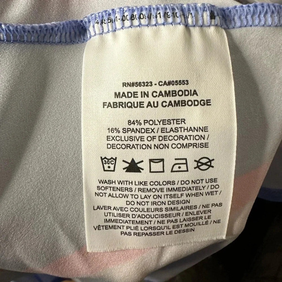 Nike Court slim fit tennis dress patriotic Olympics red white and blue team USA - Picture 6 of 6